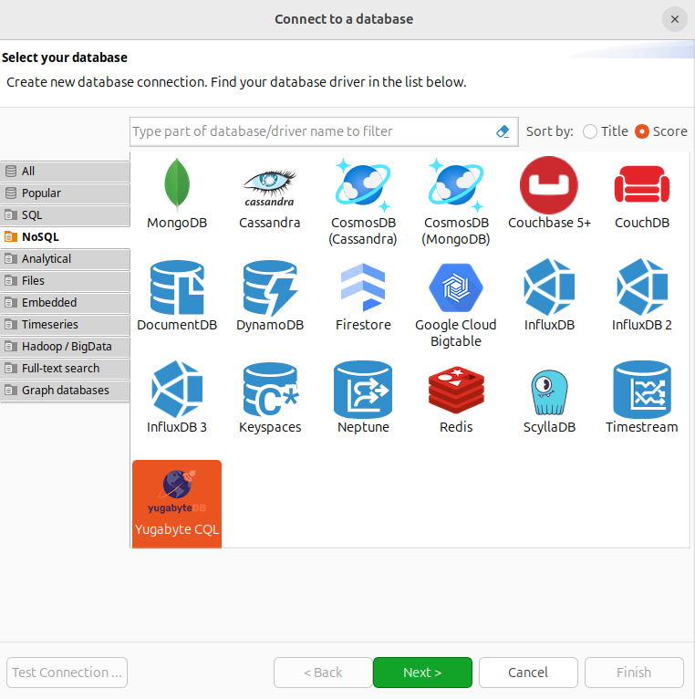 DBeaver Select Database DBeaver Select Database