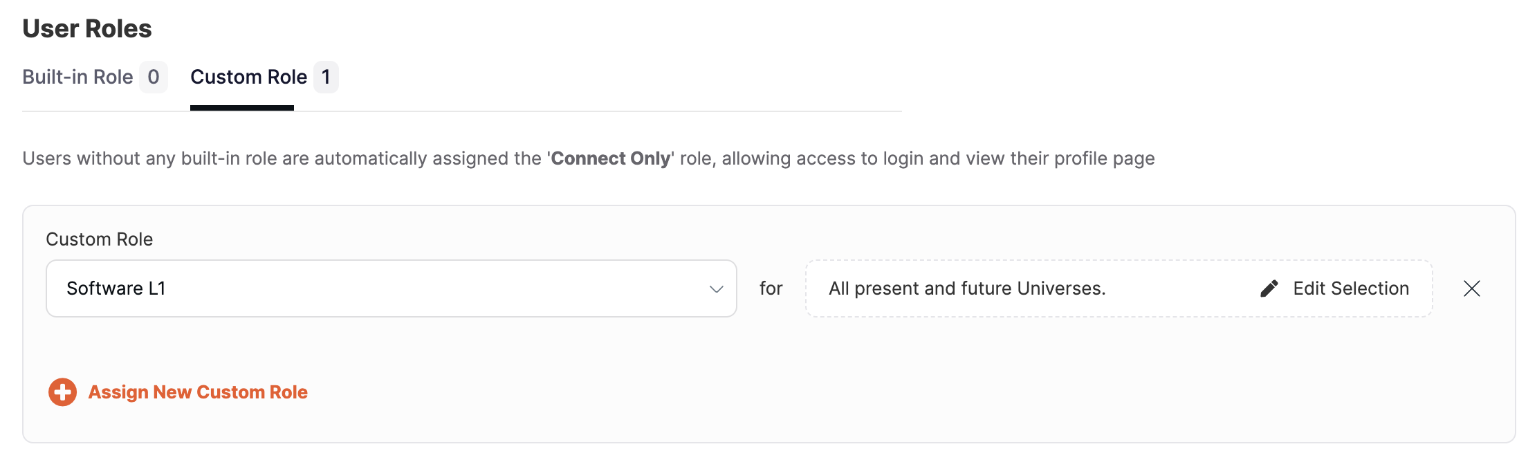 Custom role Custom role